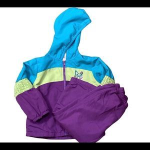 Okie dokie little girl tracksuit size 3t